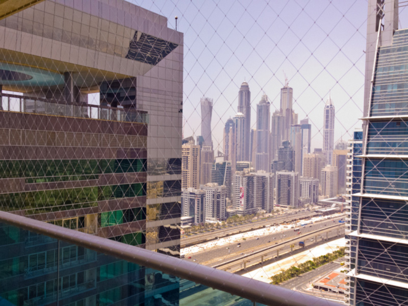 Balcony safety netting for kids