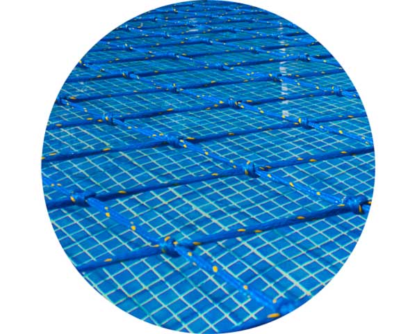 Aquanet pool safety net comprises quality components