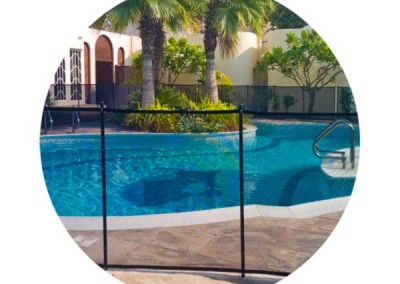 Pool safety fence Jumeirah Dubai