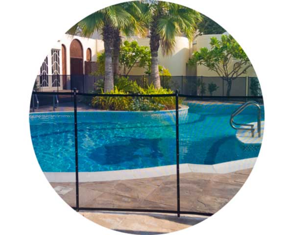 pool safety fence Jumeirah Dubai