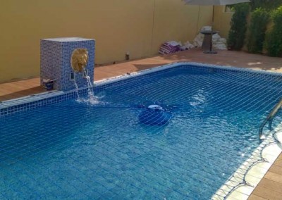 Pool safety net Arabian Ranches, Palmera, Dubai.