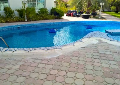 Pool safety net Al Barsha 1, Dubai.