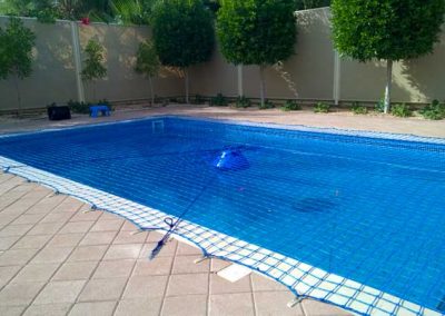 Pool safety net Green Community, Dubai.