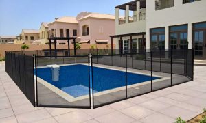 Pool fence at Redwood Avenue, JGE, Dubai