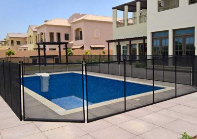 Pool fence at Redwood Avenue, JGE, Dubai