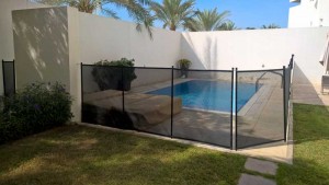 Pool safety fence Al Sufouh, Dubai.