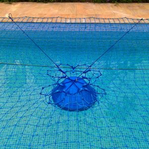 Pool safety net CTS - Central Tensioning System.