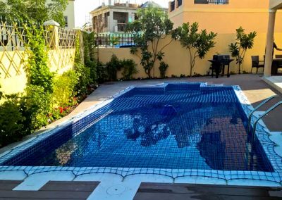 Pool safety net the Villa, Dubailand