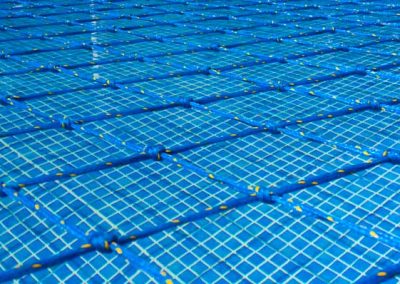 Aquanet pool safety net close-up