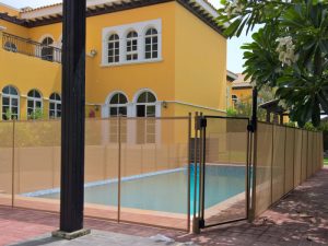 pool-safety-fence-the-Villa-beige-colour