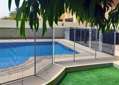 pool-safety-fence-Springs-Dubai-white