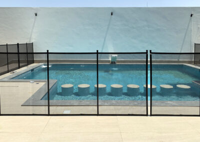 pool safety fence, Al Rahba, Abu Dhabi | Aqua-Net pool safety fence, Al Rahba, Abu Dhabi